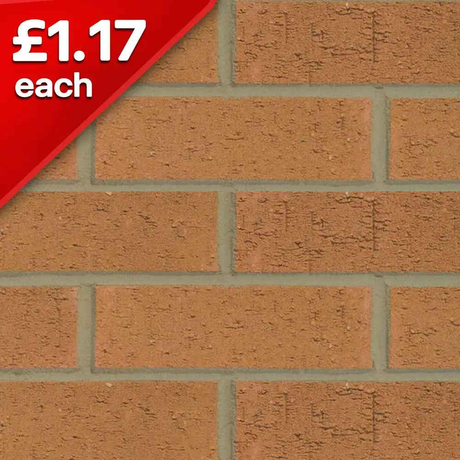 Brown Rustic Facing Brick Pack of 495 FORTERRA BUILDING PRODUCTS LTD