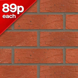 Clumber Red Facing Brick Pack of 495