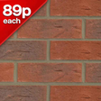 Clumber Red Mixture Facing Brick Pack of 495