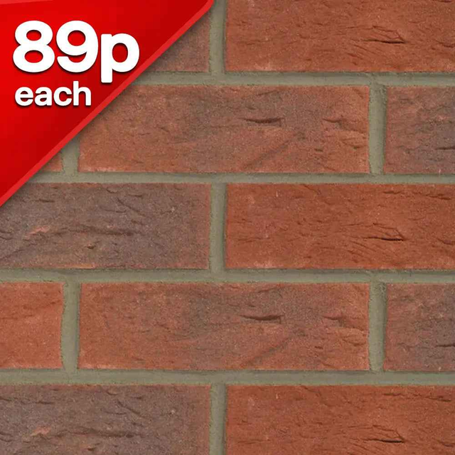 Clumber Red Mixture Facing Brick Pack of 495