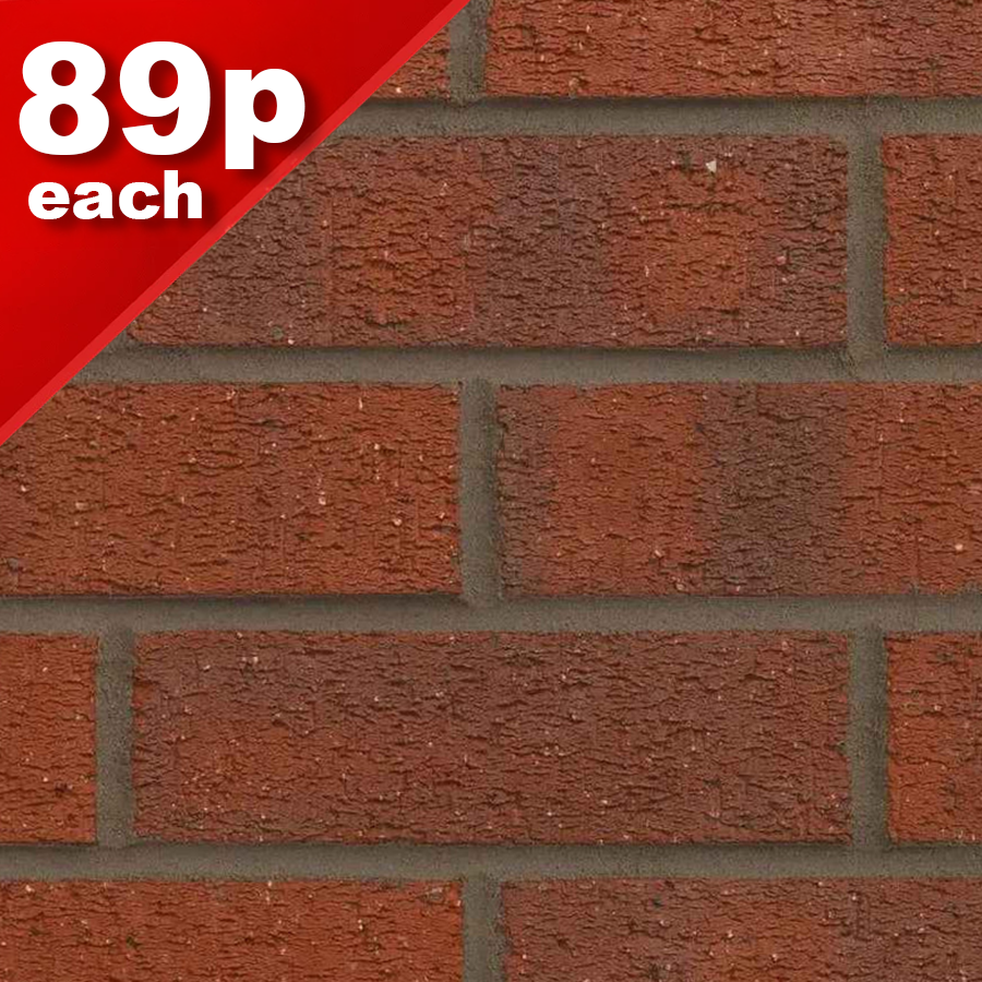 County Multi Rustic Facing Brick Pack of 504