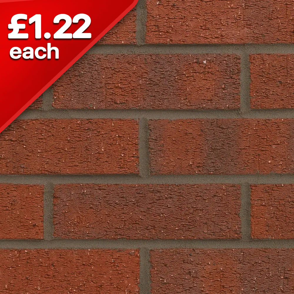 County Multi Rustic 73mm Facing Brick Pack of 464