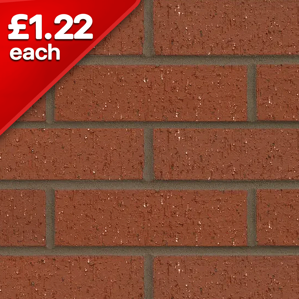 County Red Dragwire 73mm Facing Brick Pack of 464