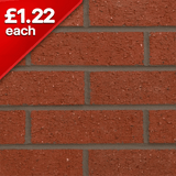 County Red Rustic 73mm Facing Brick Pack of 464