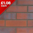 Dark Multi Smooth Facing Brick Pack of 504