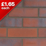 Dark Multi Smooth 73mm Facing Brick Pack of 464