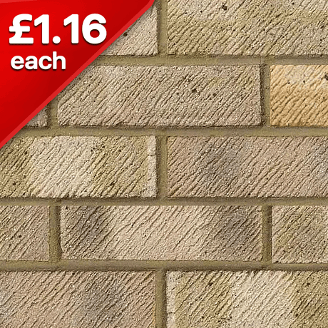 Lbc Brecken Grey Facing Brick Pack of 390