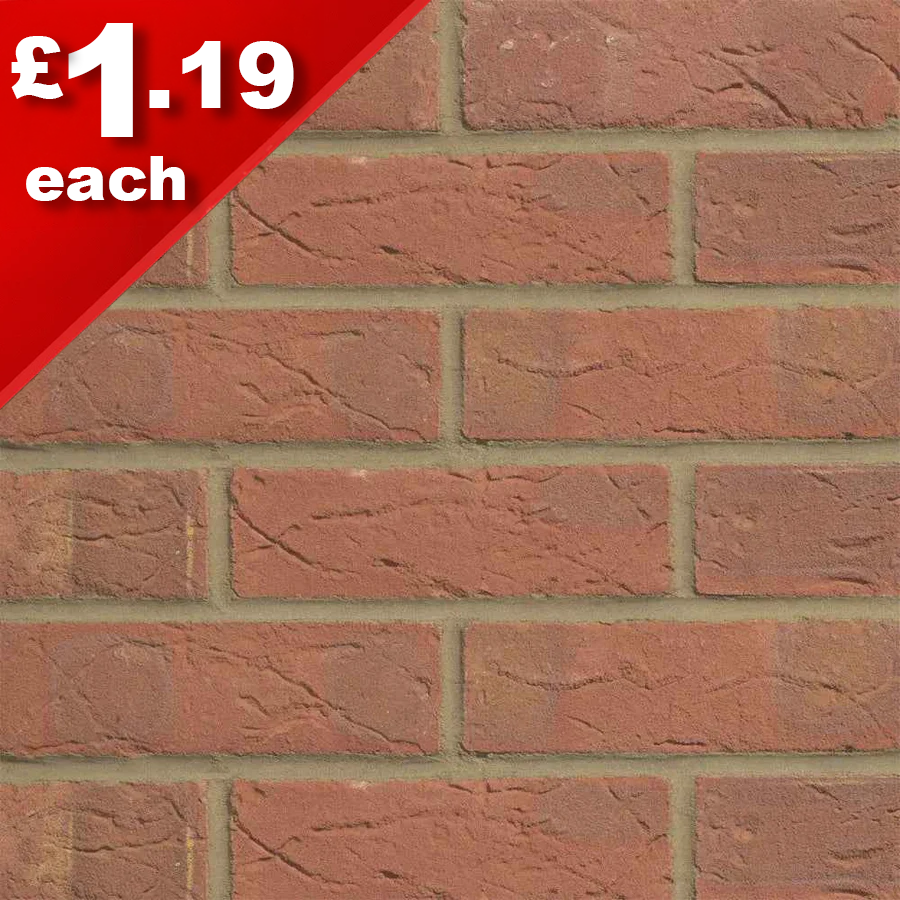 Lbc Sunset Red Facing Brick Pack of 390