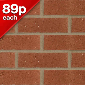 Nottingham Red Rustic Facing Brick Pack of 495