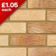 Old English Buff Multi Facing Brick Pack of 495