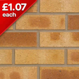 Old English Mixture Rustic Facing Brick Pack of 495