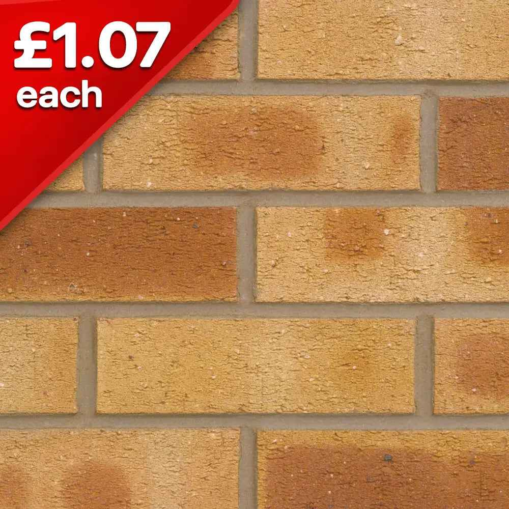 Old English Mixture Rustic Facing Brick Pack of 495