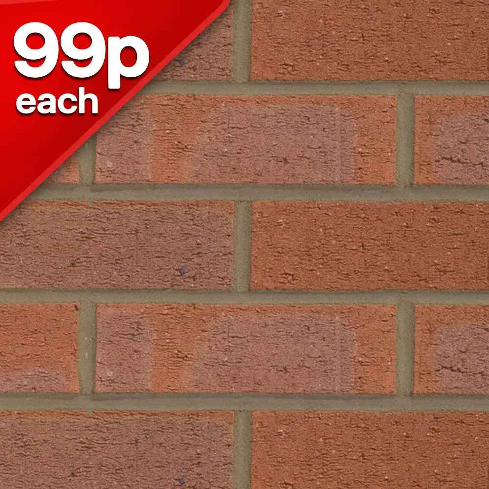 Old English Rose Facing Brick Pack of 495