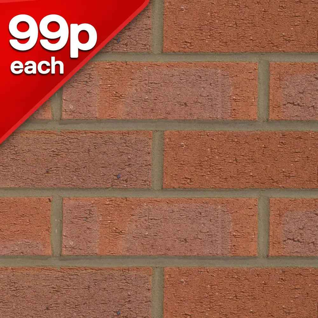 Old English Rose Facing Brick Pack of 495