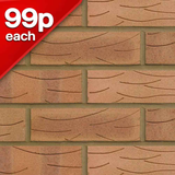 Sherwood Buff Mixture Facing Brick Pack of 495