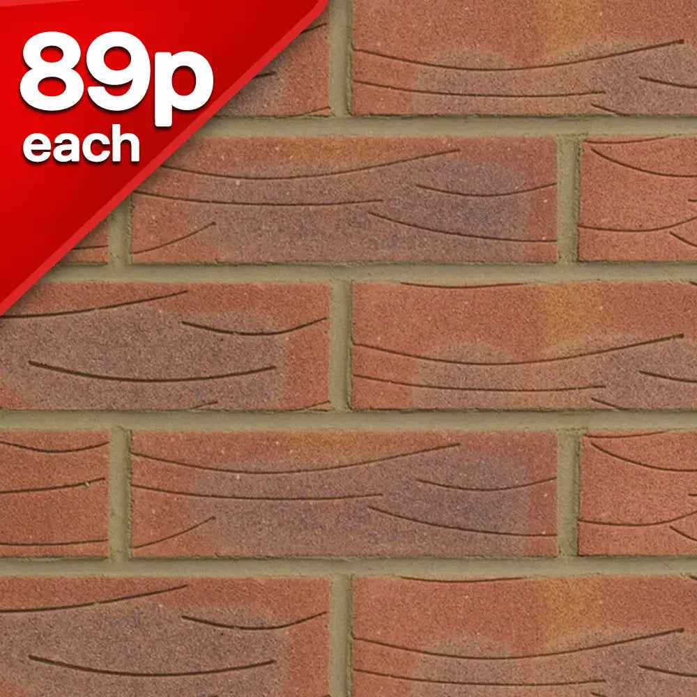 Sherwood Red Facing Brick Pack of 495
