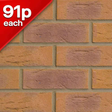 Village Honey Gold Facing Brick Pack of 495
