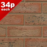 Surrey Light Multi Off Shade Facing Brick Pack of 500