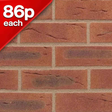 Bisque Red Multi Facing Brick Pack of 500