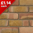 Ibstock Funton Harvest Mixture Facing Brick Pack of 500