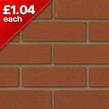 Aston Red Sandfaced 73mm Facing Brick Pack of 292