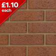 Aldridge Georgian Red Blend Facing Brick Pack of 316