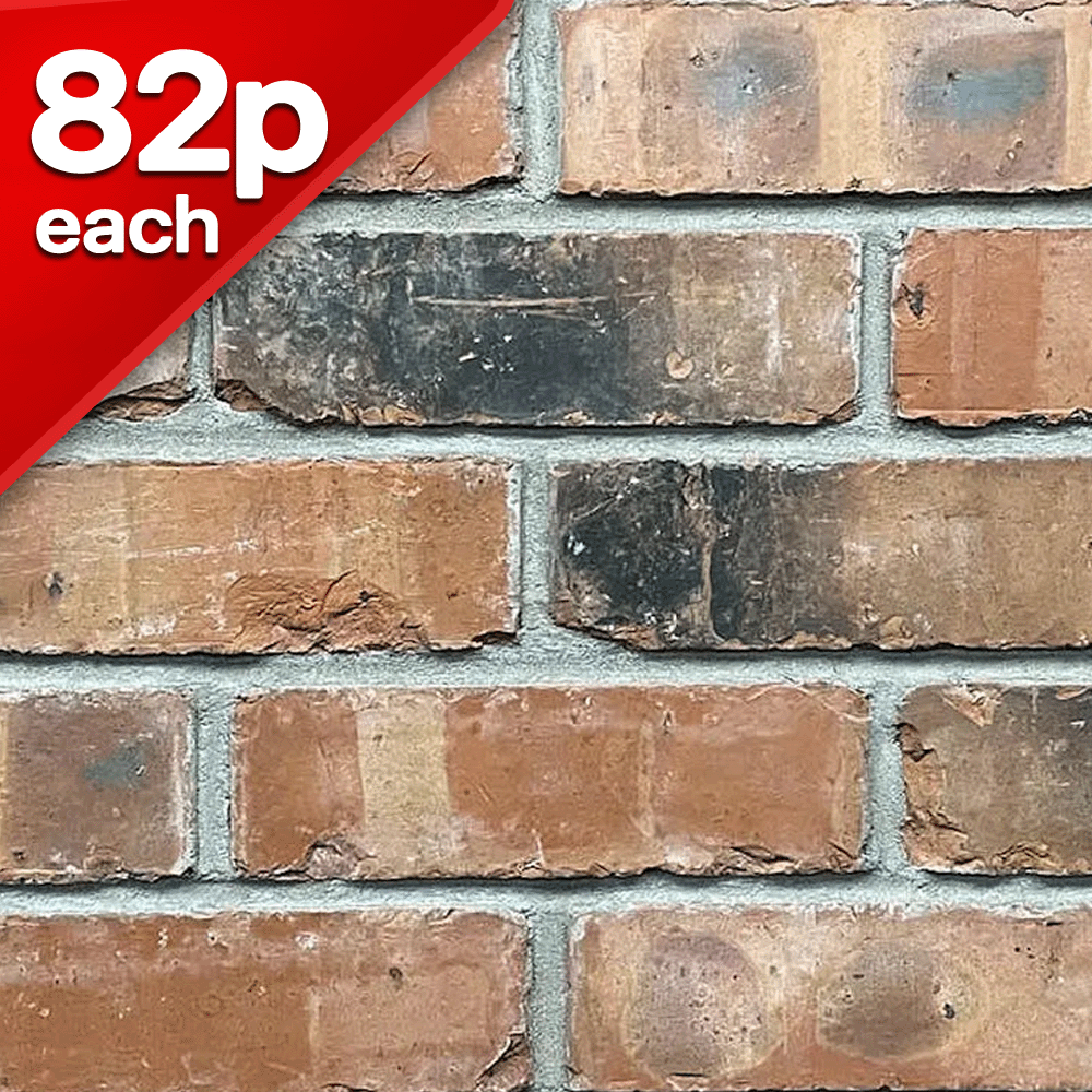Reclaimed Brick 73mm Facing Brick Pack of 416