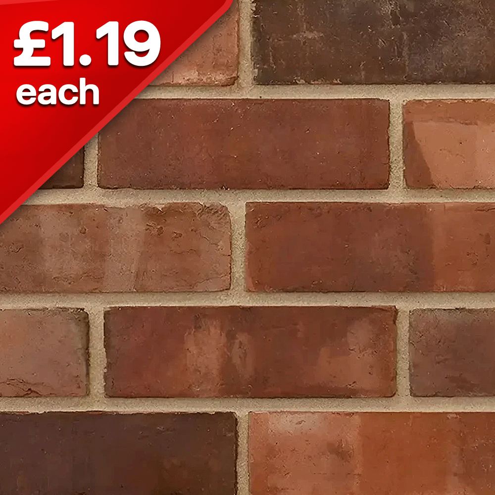 Throckley Dual Faced Common ( A2799X ) Facing Brick Pack of 500