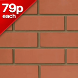 Red Engineer Class B 73mm Engineering  Brick Pack of 464