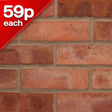 Stratford Red Dragface Facing Brick Pack of 552