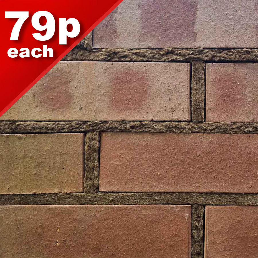 Staffordshire Smooth 65mm N/S Facing Brick Pack of 316