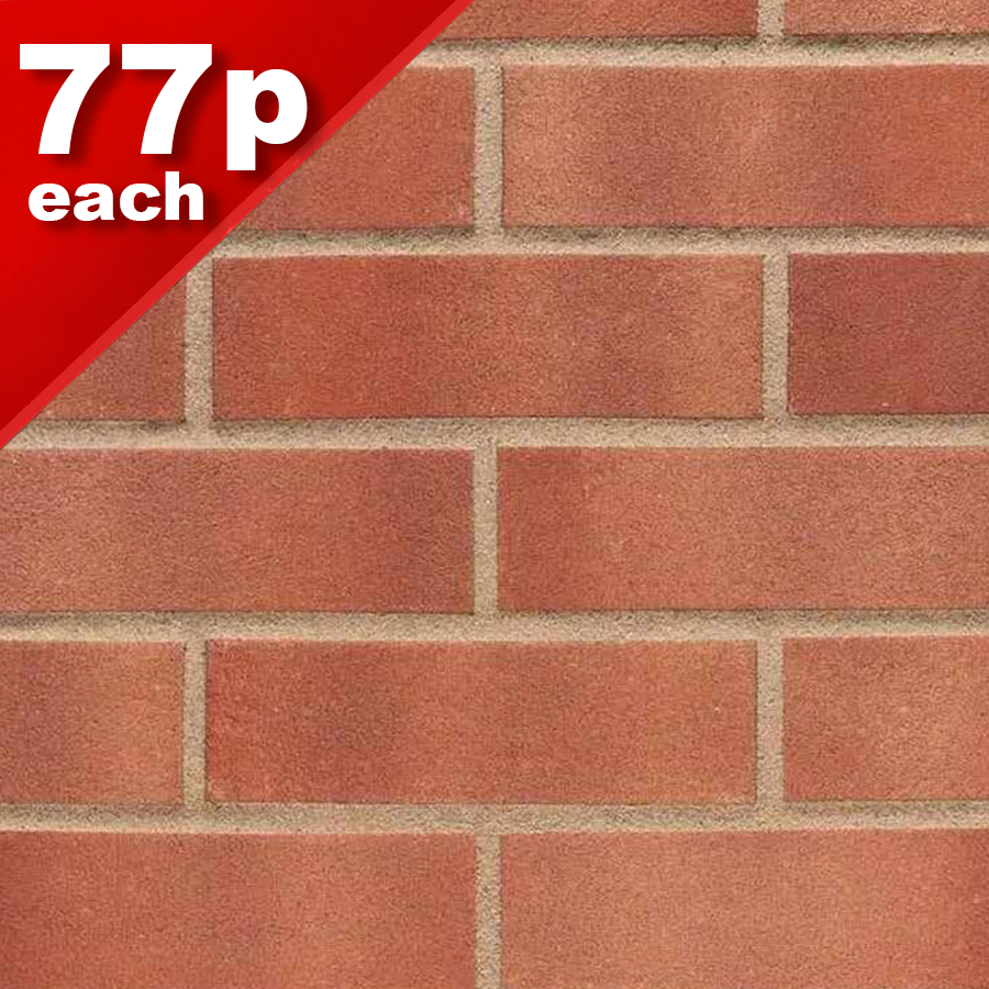 Cinnabar Red Multi Facing Brick Pack of 500