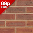 Sunset Red Multi Facing Brick Pack of 430