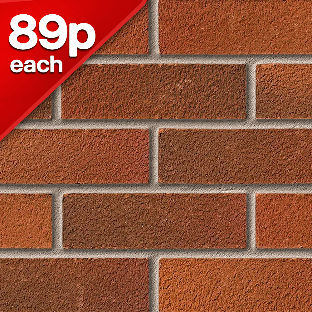 Alderley Russet 65mm Facing Brick Pack of 500