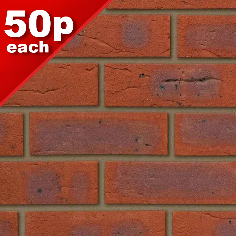Surrey Red Multi N/S Facing Brick Pack of 500