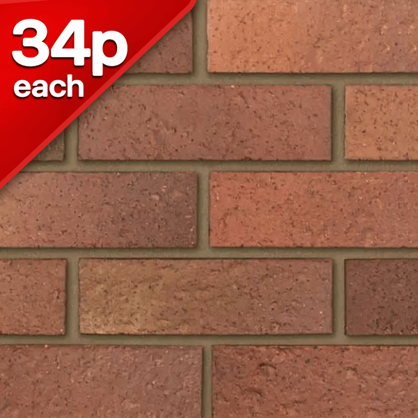 65mm Ibstock Mercia Antique Dark 65MM Facing Brick Pack of 412