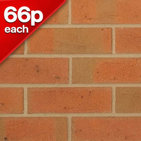 Blockleys Wrekin Light Red 65mm Facing Brick Pack of 400 Brick Express