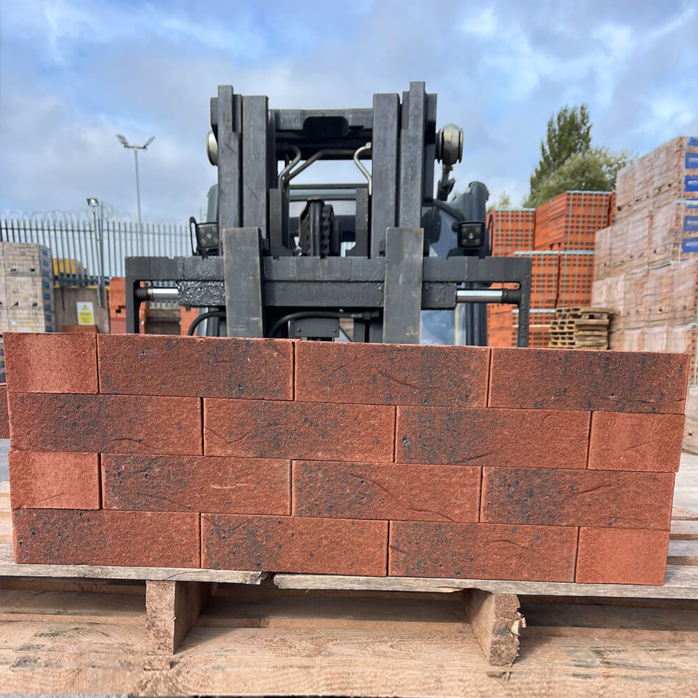65mm Darlaston Weathered N/S Facing Brick Pack of 412