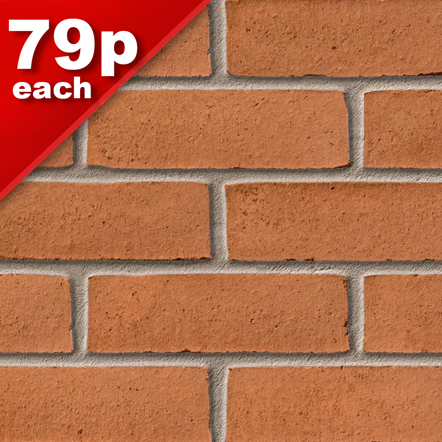 Arden Red Facing Brick Pack of 500