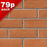Arden Red Facing Brick Pack of 500