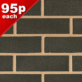 MBH PLC Blockleys Black Wirecut Facing Brick Pack of 400