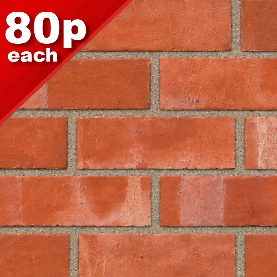 Birmingham Pre War Common 65MM Facing Bricks Pack of 500