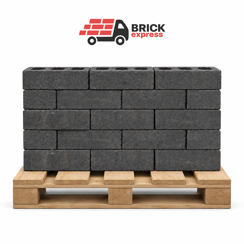 MBH PLC Blockleys Black Wirecut Facing Brick Pack of 400