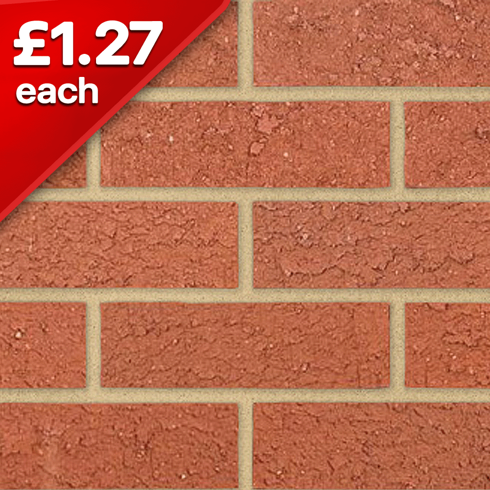 BURY RED MULTI RUSTIC PACK OF 448