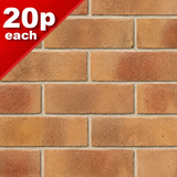Buff Yellow Multi Commons 65mm Facing Brick Pack of 430