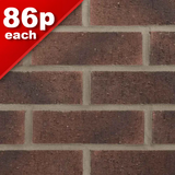 Burghley Red Rustic Facing Brick Pack of 495