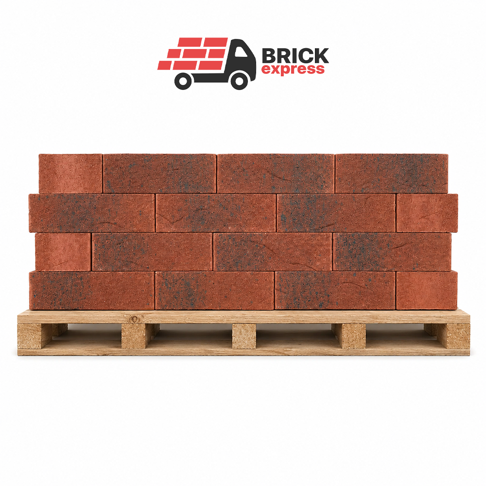 Ibstock 65mm Barford Burnt Red N/S Facing Brick Pack of 412