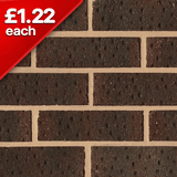Carlton 65mm Brown Brindle Facing Bricks Pack of 504