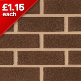 Carlton 65mm Brown Rustic Facing Brick Pack of 504