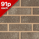 Carlton 65mm Cottesmore Facing Brick Grey Pack of 504